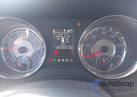 2013 Chrysler Town & Country Touring-L из США, поврежденный, VIN 2C4RC1CG1DR610286